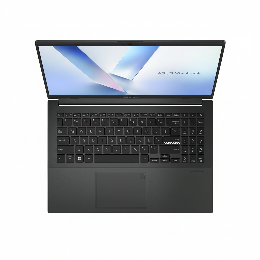 ASUS Vivobook Go 15 laptop on a white background
